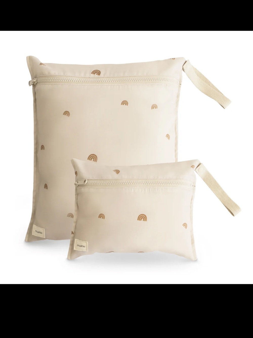 mushie Water Resistant Wet Bags - set of 2